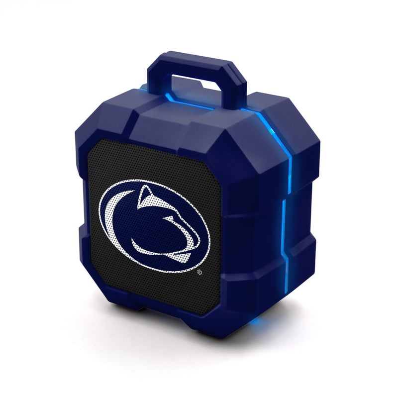 SOAR NCAA Shockbox LED Wireless Bluetooth Speaker, Penn State Nittany Lions - Image 1